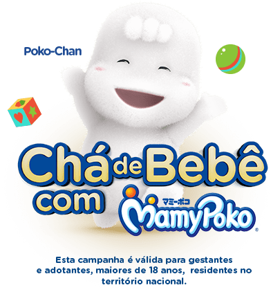 Ch de beb na internet com MamyPoko.